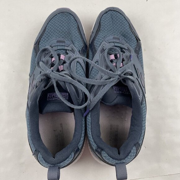Skechers Go Run Consistent Women’s 9.5 Blue Purple Athletic Running Shoes - Picture 8 of 12